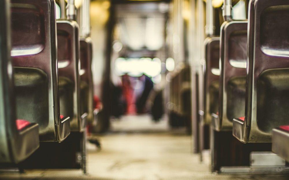 empty subway car